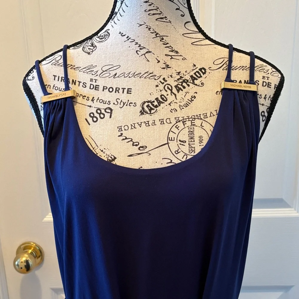 Michael Kors Deep Blue Maxi Dress - Picture 2 of 8